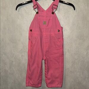 Carhartt Kids Pink Overalls
